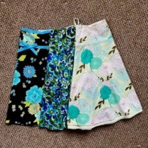 Set of 3 Floral Skirts (1) Esprit (2) George Size 10